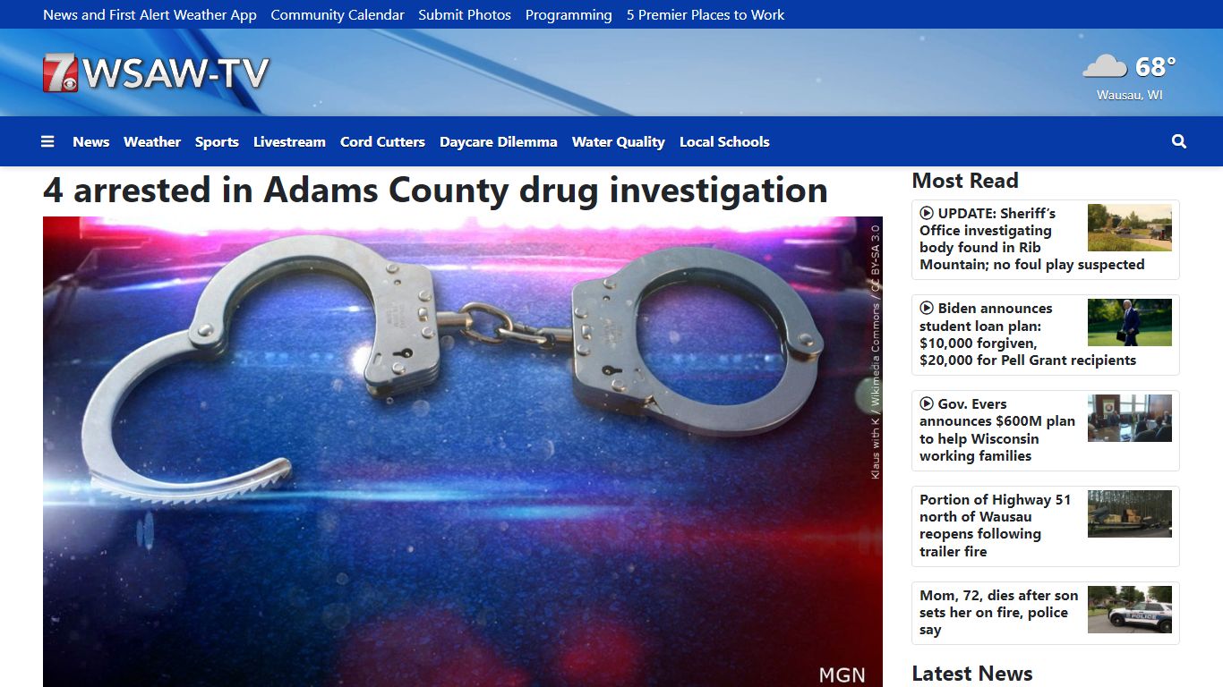 4 arrested in Adams County drug investigation - wsaw.com